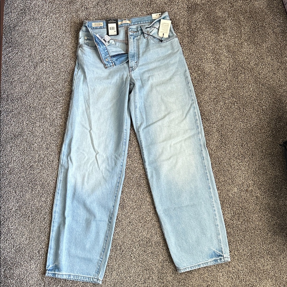 Levi’s baggy dad mid rise jeans